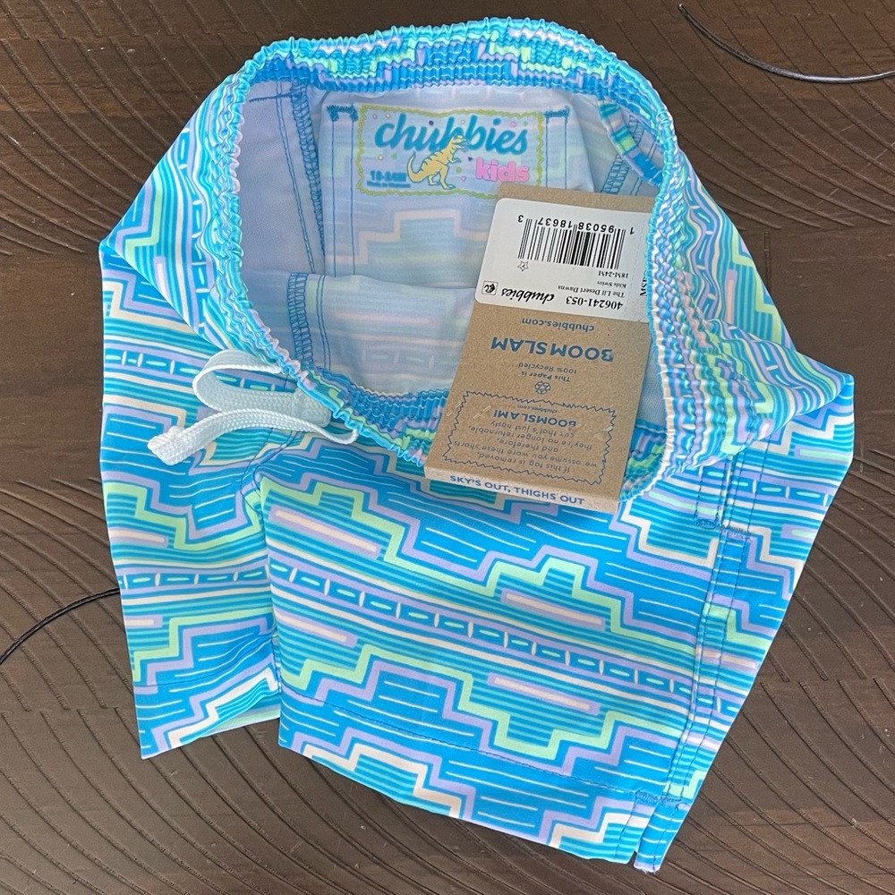 BRAND NEW!! Boys Chubbies Swim Trunks Sizes 18-24M, 2T, 4T, 5, 6 - Picture 6 of 7